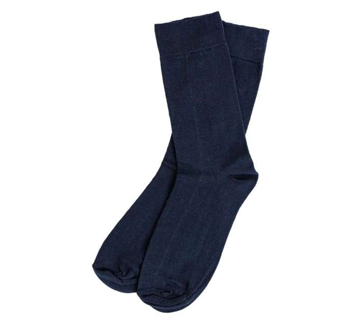 Beck Mens Cotton Socks - Navy