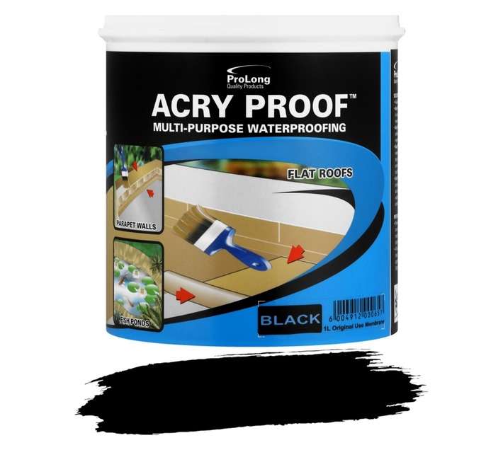 ProLong Acrylic Waterproofing - Black (1L)
