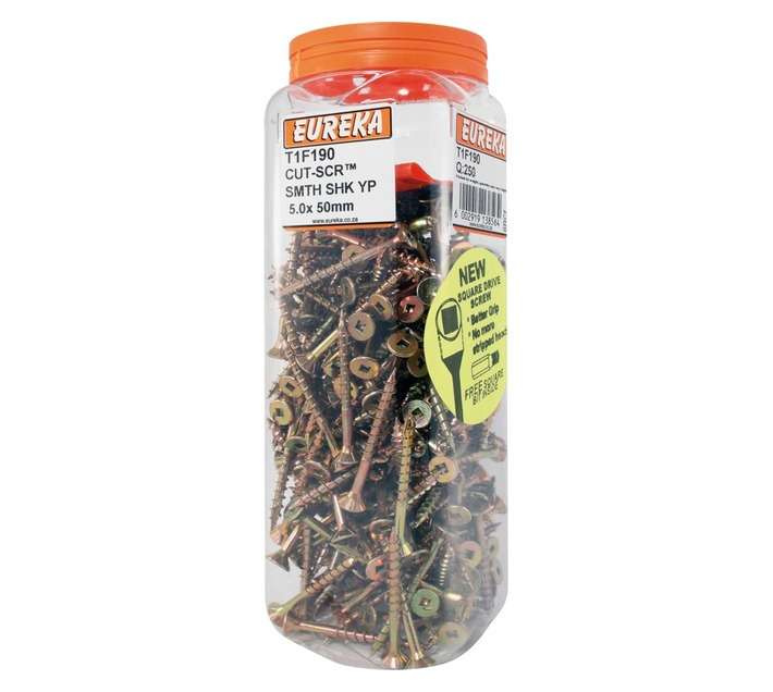 Eureka 5 x 50mm Cut/Screw Smooth Shank Yp (Q250)