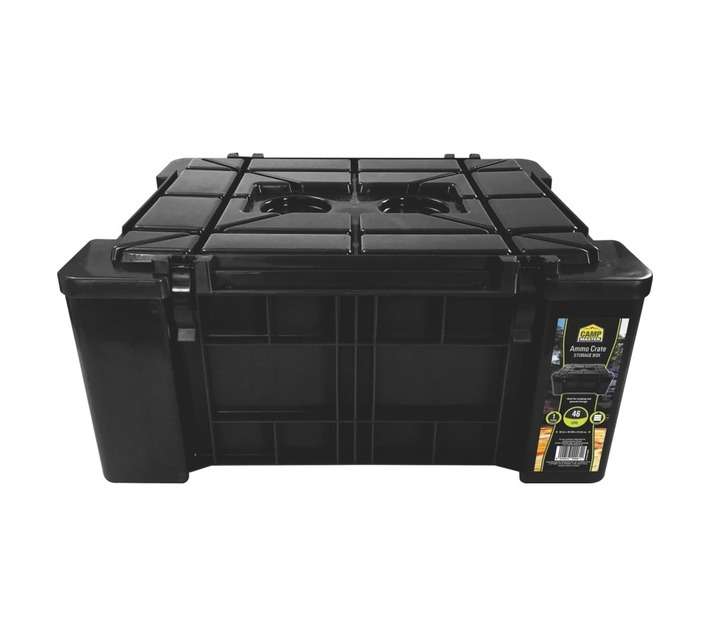 Utility Box Storage Unit - Black (46L)