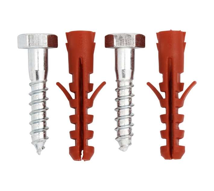 Safe Top 2 x Coach Screws and Plugs (10 x 50mm)
