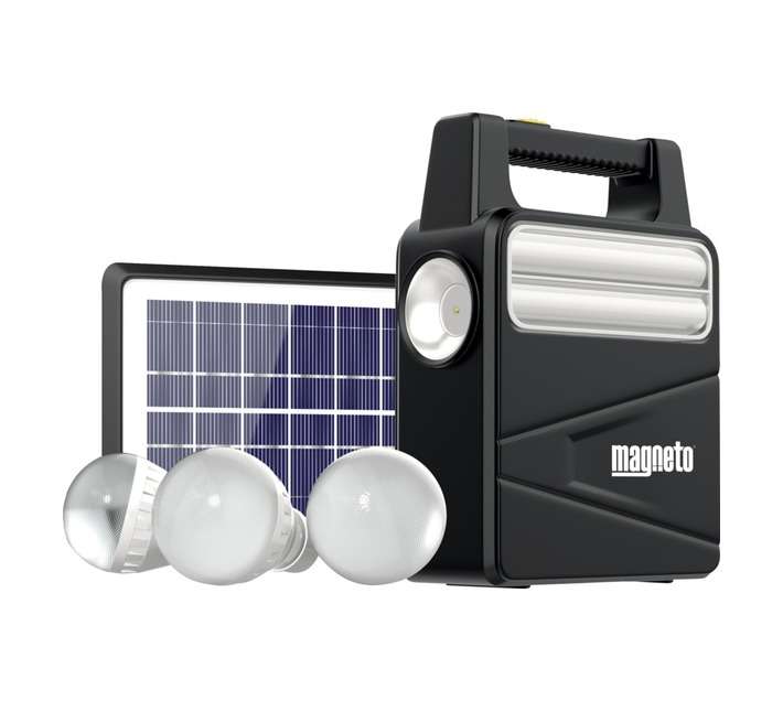 Magneto Solar Home Lighting System