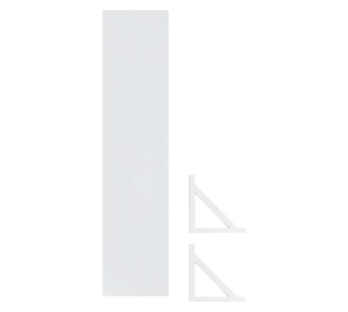 Shelfmate Bracket and Shelf Set - White (900 x 200 x 18mm)
