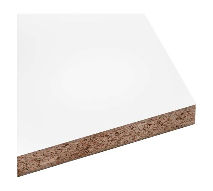 Innovus Melamine Silhouette Timber Board - White (2750 x 1830 x 16mm)