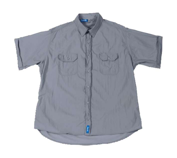 Beck Taslon Short Sleeve Shirt - Grey (XL)