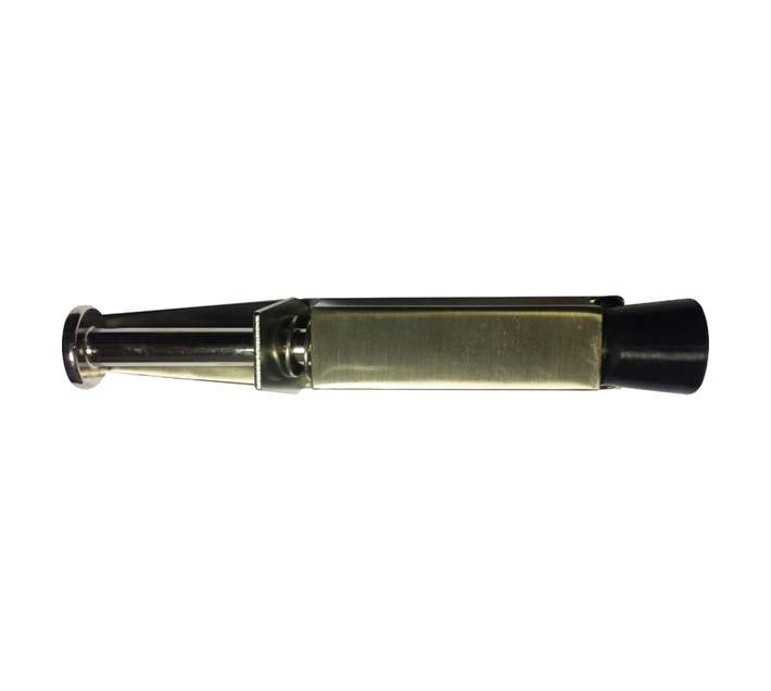 Euro Brass Door Stop Foot Operated - Nickel (165mm)