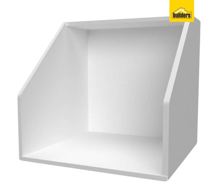 Home and Kitchen Wrap Microwave Cabinet - Alpine White