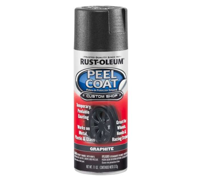 Rust-Oleum Spray Paint Rustol Peel Coat - Graphite (312g)