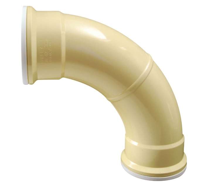 Marley Pipes Underground PVC Plain Bend (6.35 x 110mm)