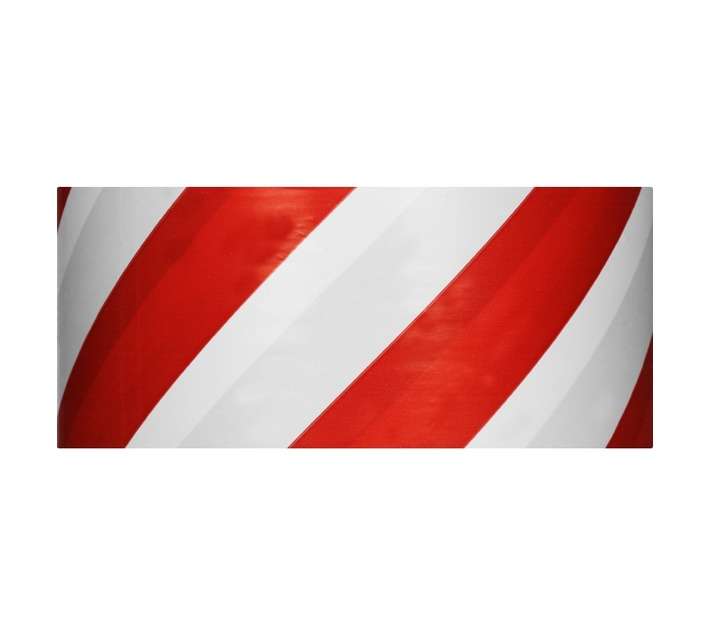 Bidvest Barrier Tape - Red/White (75mm x 100m)