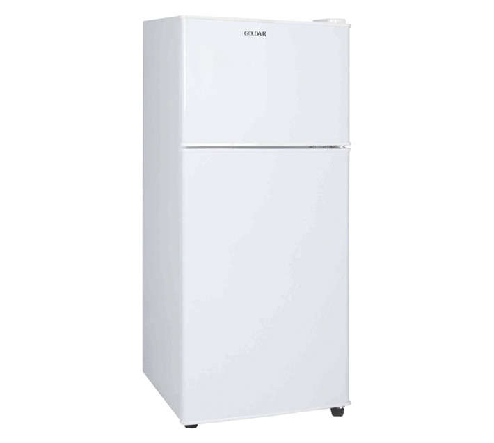 Goldair Double Door Fridge Freezer White 130L GDD130