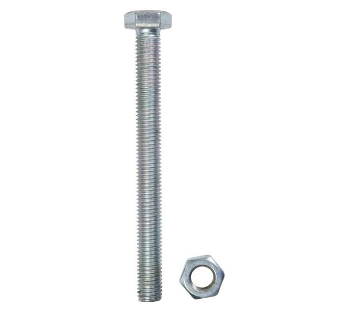 BP-SETN12125-4 4 x Hex Bolts and Nuts Set (12 x 125mm)