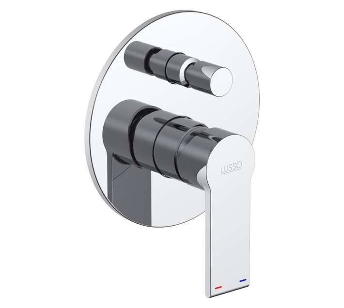 Lusso Liro Concealed Diverter Mixer - Chrome (150 x 60 x 150mm)