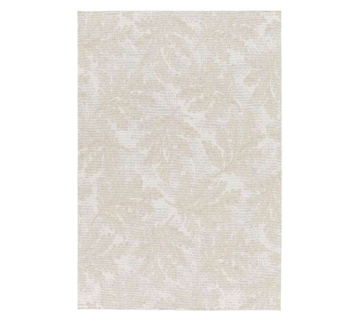 Stefano and Co Leaf Reduce Rug - Natural (1500 x 800mm)