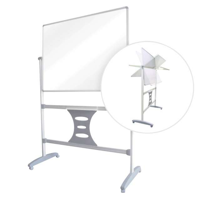 Parrot Products BD4261 Magnetic Revolving Whiteboard (1500 x 900mm)