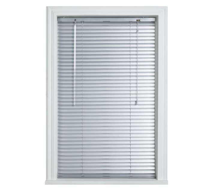 Design House Aluminium Venetian Blind - Silver (1400 x 1600 x 25mm)