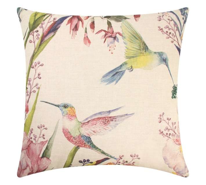 Design House Bird Scatter Cushion - Blush Pink (600 x 600mm)