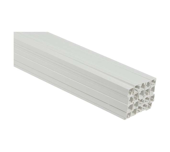 Proton Prepack 20 x PVC Trunking - White (3000 x 16 x 25mm)