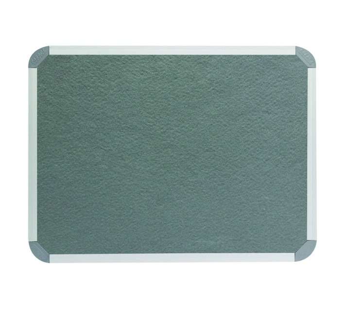 Parrot Products BD0784L Aluminium Frame Information Board - Grey (3000 x 1200mm)