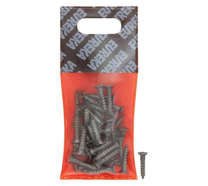 Eureka 1BJ20U 4 x 20mm W/Screw Countersunk Steel (40 Pack)