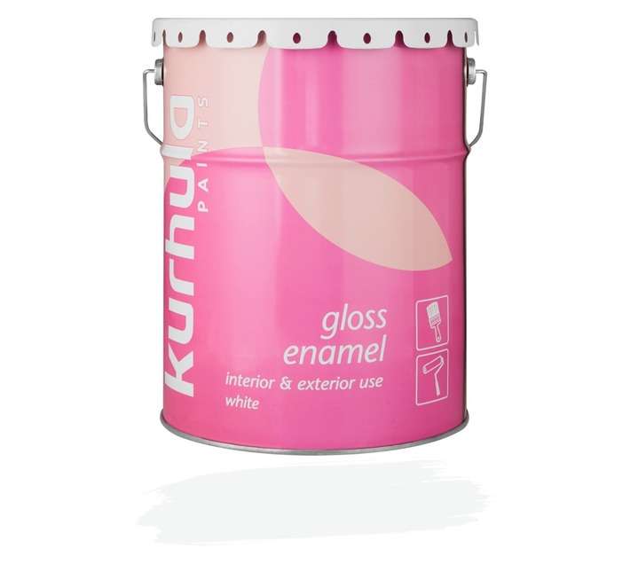 Kurhula Gloss Enamel Paint - White (20L)