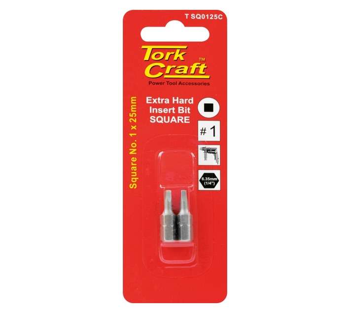 Schroder SC21412 2 x Square Recess Bits