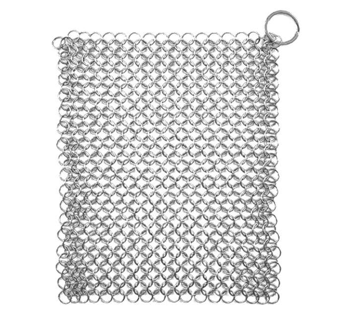 Lifespace Stainless Steel Cast Iron (Potjie) Chainmail Scrubber