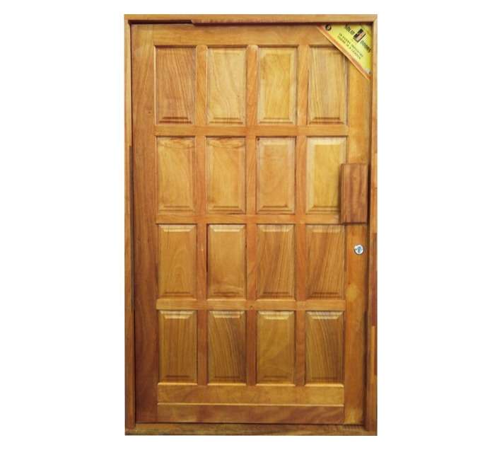 16 Panel Pivot Single Timber Door (1200 x 2032mm)