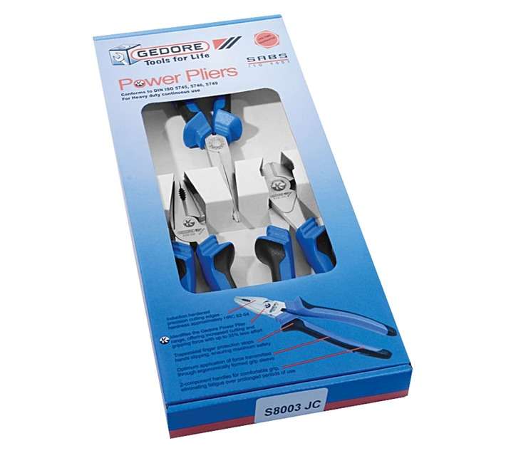 Gedore 3 Piece Pliers Set