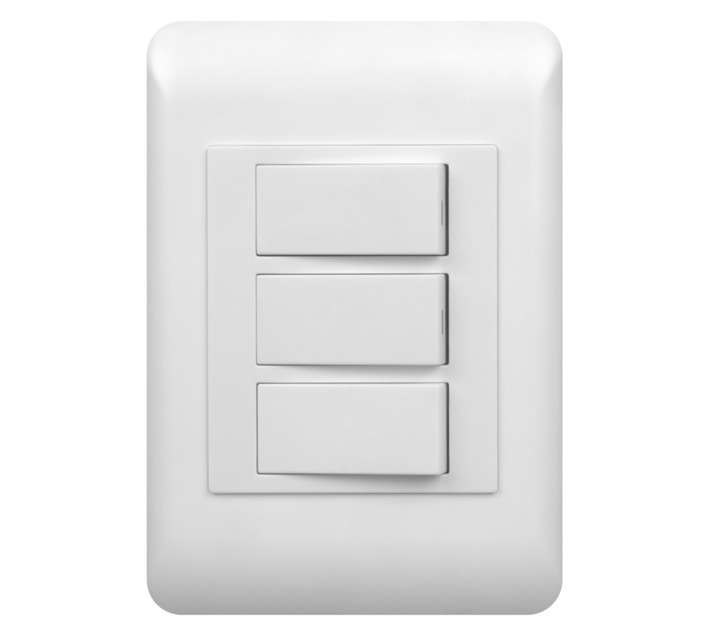 DH DHC42W3/2 3 Lever 2 Way Switch - Charcoal (50 x 100mm)