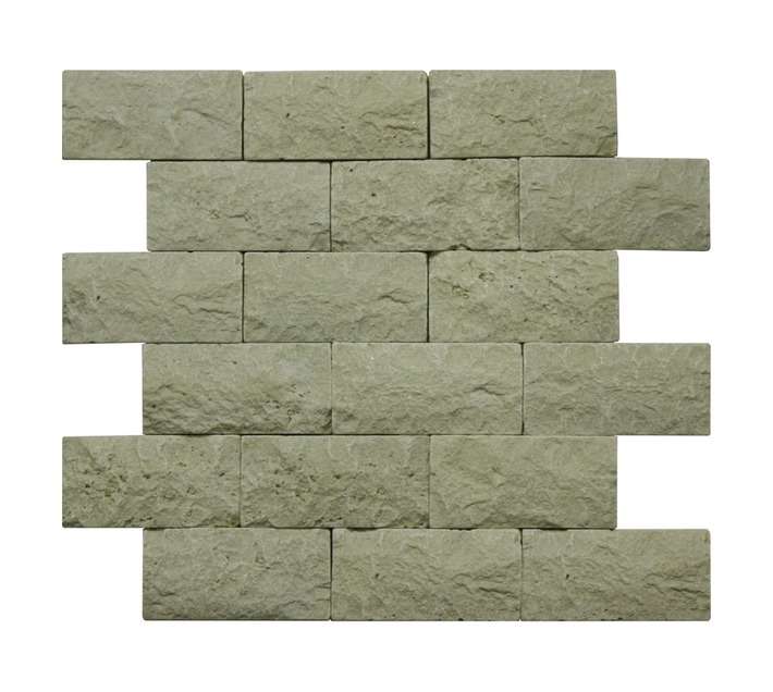 Earthstone Pescara Mosaic Cladding Tile - Almond (290 x 290mm)