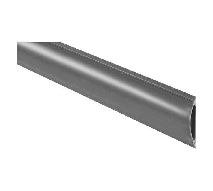 Proton Prepack H253 Half Moon PVC Trunking - Grey (2000 x 70 x 20mm)