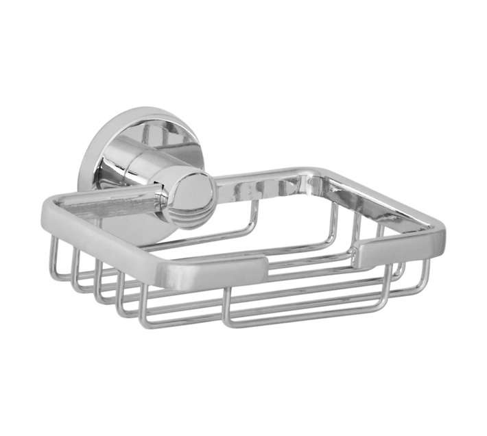 Lusso Bianco Soap Basket - Chrome (180 x 50 x 220mm)