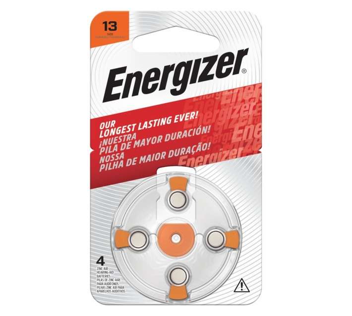Energizer Hearing Aid Zinc Battery (13)
