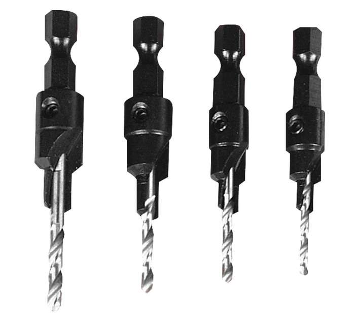 Tork Craft 5 Piece Pilot Screw Bit Set