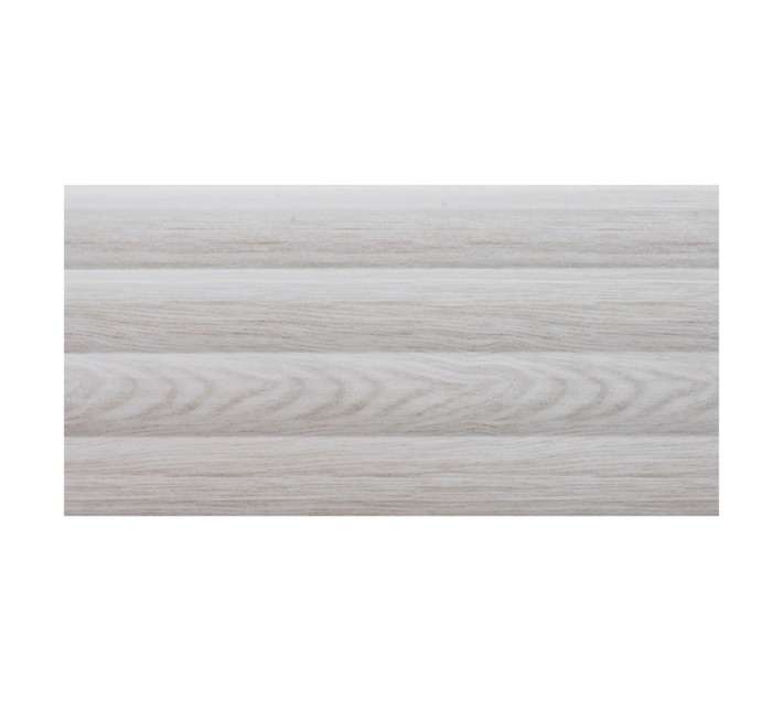 Upper Edge PVC Ceiling Curve - Grey Woodgrain (3900 x 250mm)