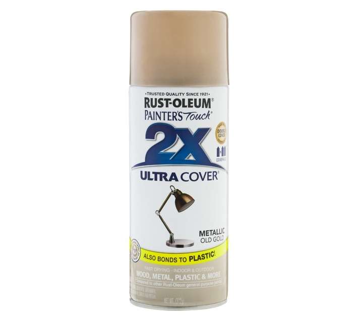 Rust-Oleum Painters Touch 2X Spray Paint - Old Gold (340g)