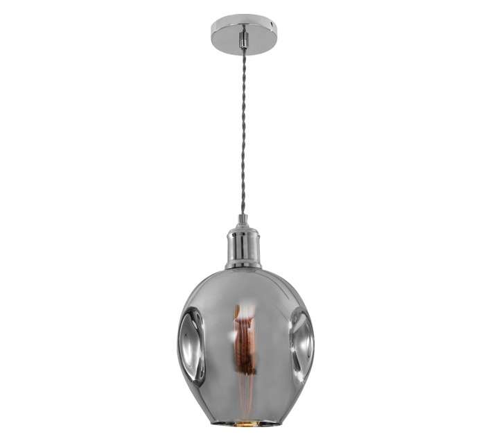 Bright Star Lighting PEN610 Glass Pendant - Chrome (60W)