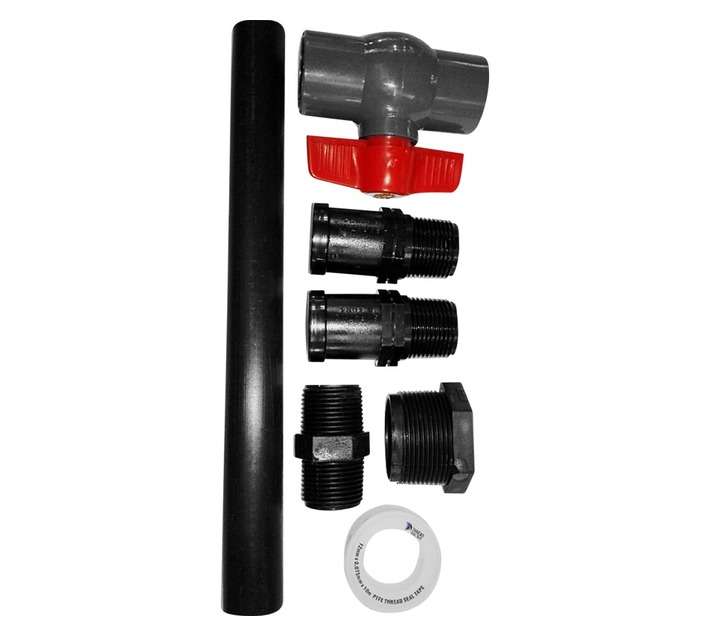 Warthog Tank-to-Pump Water Connector Kit (Excludes Pump) - Grey