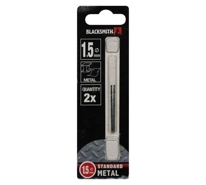 Blacksmith 1.5mm HSS Drill Bit (2 piece)