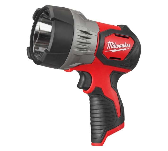 Milwaukee M12SLED-0 LED Rechargeable Torch - Red/Black