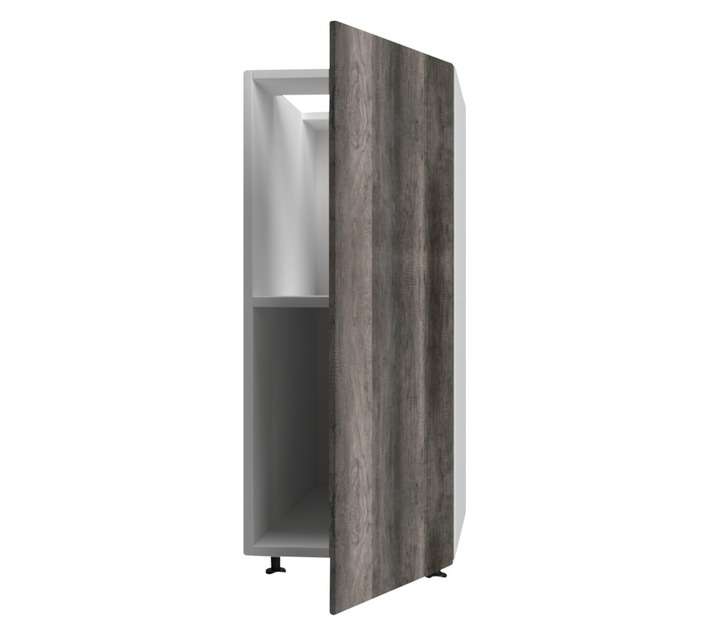 Home and Kitchen Base Unit Melamine Cabinet - Monument Oak (300mm)