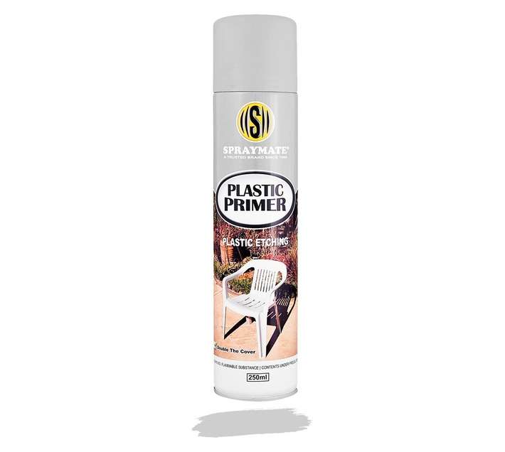 Spraymate Spray Paint Fast Drying Plastic Primer (250ml)