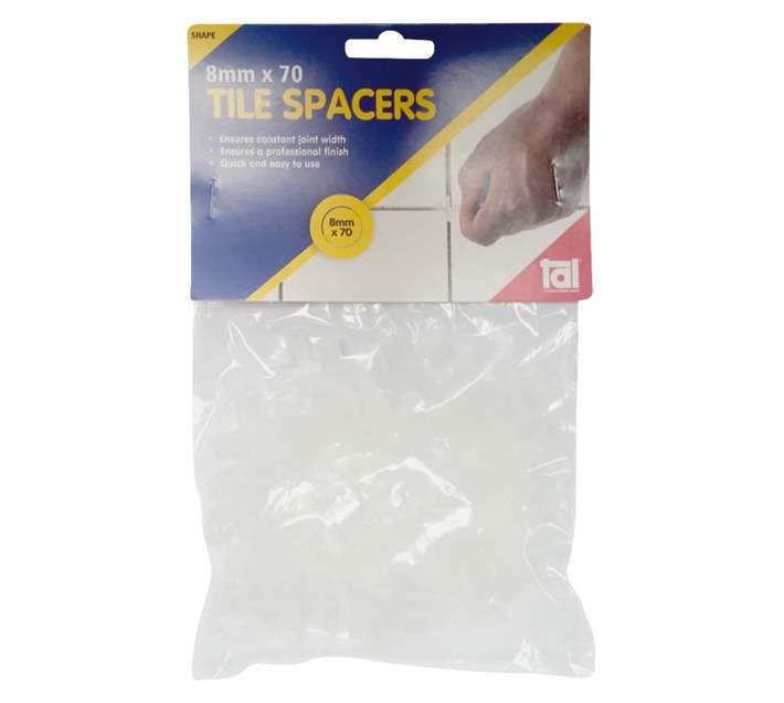 TAL 72 x Tile Spacers (8mm)