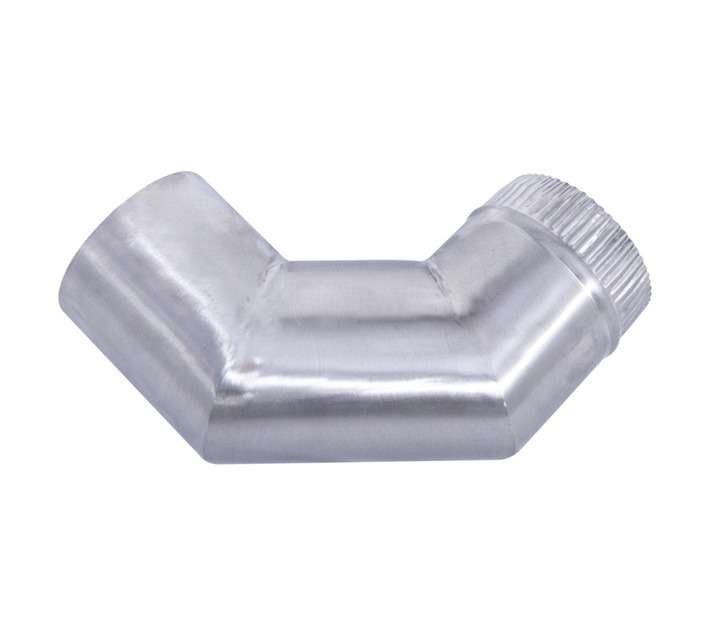 Megamaster 90 Degree Stainless Steel Bend (125mm)