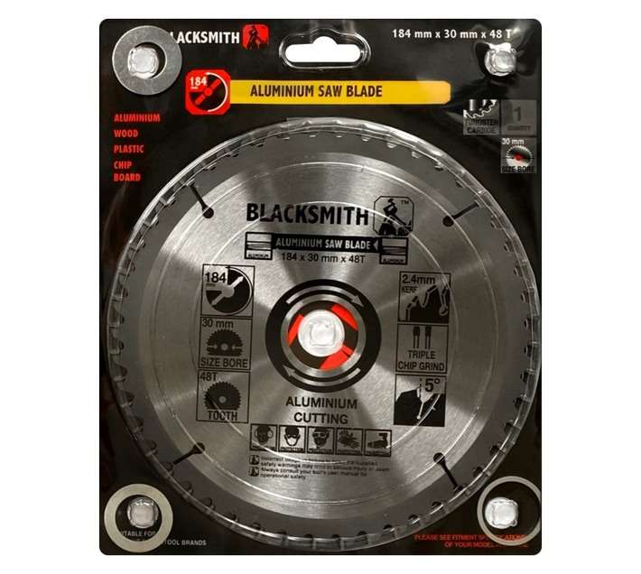 Blacksmith Pro Aluminium Saw Blade (184 x 30mm)