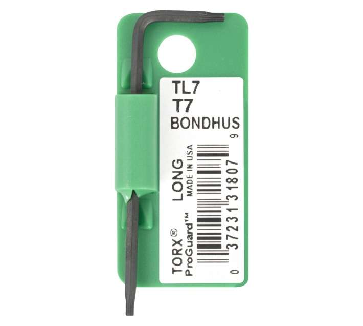 Bondhus T7 Proguard Torx Allen Key - Black