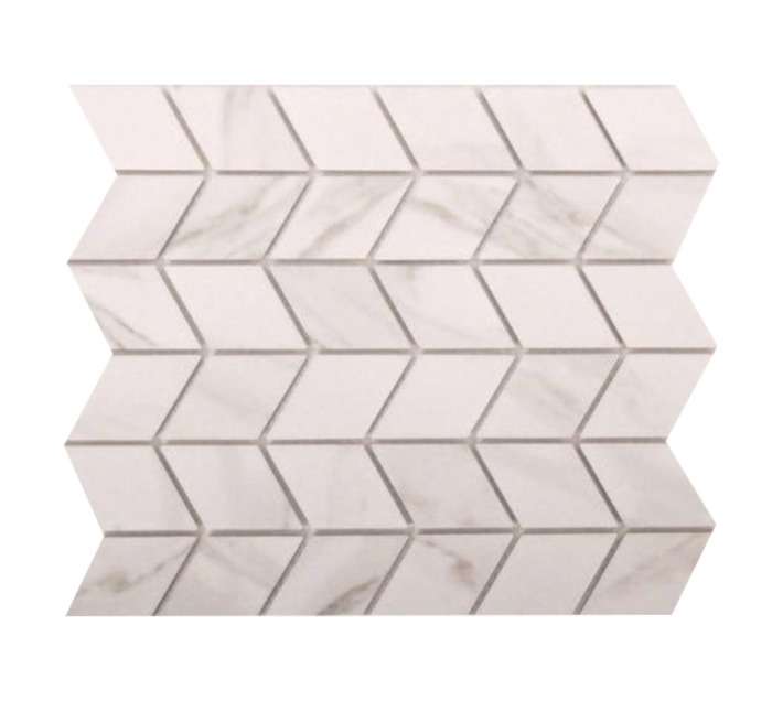 Douglas Jones 5192 Carrara DMD Mosaic Tile - White (48 x 48 x 6mm)