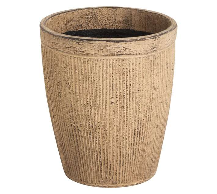 R and J Tana Pot - Beige (500 x 470mm)