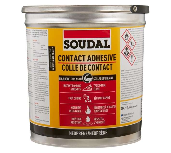 Soudal Contact Adhesive - Yellow (5L)